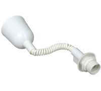 Kopp Suspension pour abat-jour E27 avec câble extensible de 40 cm à 120 cm Blanc 212301005