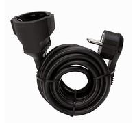Kopp Câble d'extension avec fiche plate 2 m Noir