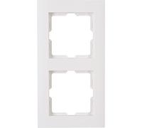 Kopp x2 Cache Prise de Courant ATHENIS Blanc Pur (RAL 9010) 402629067