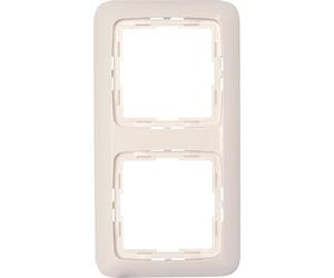 Kopp x2 Cache Prise de Courant RIVO Blanc Pur (RAL 9010) 404217068
