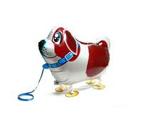 Kopper-24 Airwalker Ballon chien 3 - Ballon en aluminium pour chien qui marche à l'hélium, décoration pour enfants, anniversaire, fête, mariage, cadeau JGA - Ballons animaux, course à pied
