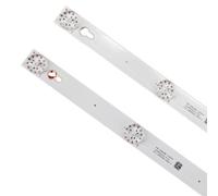KOPUGVLVKK 2 PCS/Lot Bande de rétroéclairage LED 6LED compatible for Toshiba Compatible for TCL 32L2600 32L2800 L32P1A 4C-LB3206-HR03J HR01J TOT_32D2900 32HR330M06A5 V5 Bande lumineuse TV