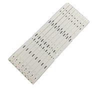 KOPUGVLVKK 8 pièces Kit barre de LED 2013ARC40 3228N1 adapté for GRUNDIG TV 40-LB-M520 40VLE4421BF 40VLE6520BH 40VLE6520BL 40VLE4520BF 40VLE4520BM Bande lumineuse TV