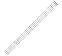 KOPUGVLVKK Bande de rétroéclairage LED for 49K300U H49M2100 H49MEC3050 LED49EC350A NS-49DR420NA18 for HISENSE_49_HD490DF-B71_4X10_3030C_V0 Bande Lumineuse TV