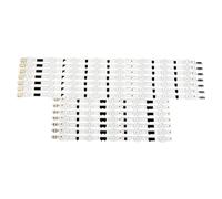 KOPUGVLVKK Bande LED 14 pièces Compatible for Samsung UE40F6400 D2GE-400SCA-R3 D2GE-400SCB-R3 2013SVS40F L8 R 5 BN96-25520A 25521A 25304A 25305A Bande Lumineuse TV