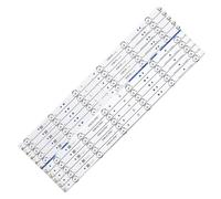 KOPUGVLVKK TV LED LED49C1000N LED49C1080N 49D1000 49C1000 49C2000 LB49002 V LB-C490F14-E1-L Bandes de rétroéclairage 10 pièces Bande Lumineuse TV