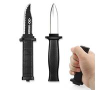KOQAIIZ Faux Couteau, 2x Couteaux Rétractables Faux Couteau Astuce en Plastique Jouet Drôle Trick Gadget Poignards Disparaissants pour Poisson d'Avril Trucs de Magie Party