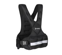 HMS Fitness Gilet lesté KOR20 Réglable 20 kg Noir