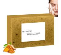 Kora Balm Savon Au Curcuma éclaircissant Intense, Savon Visage Et Corps Au Curcuma, Skincare Coréenne Anti Tache Antiseptique, Savon éclaircissant Peau Noir Rapide Efficace, Hydratation Profonde (1PC)