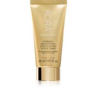 KORA Organics Turmeric Brightening & Exfoliating Scrub + Mask gommage et masque 30 ml