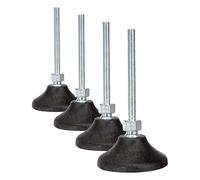 Kora Pieds réglables KEP80 M10 x 150 - Charge maximale : 600 kg (1 pièce) (Lot de 4)