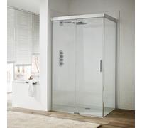 Koralle S600Plus Porte coulissante, avec élément fixe, avec paroi latérale, V1153S7820QA1, S600Plus DSTD2 170 R