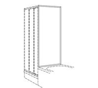 Koralle Twiggy Top Paroi latérale, pour porte pliante, pour porte battante, pour porte pivotante, pour porte coulissante, V410507016A21, TDTTK 70