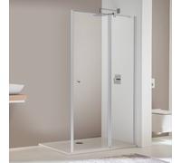 Koralle TwiggyPlus Porte battante, avec élément fixe, pour paroi latérale, VZ15410018AA1, TPF 100