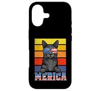 Korat Cat 4th of July Merica American Mericat Cats Lovers Coque pour iPhone 17