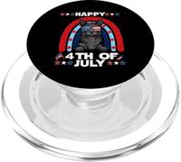 Korat Cat Happy 4th of July Patriotic American Cats Lovers PopSockets PopGrip pour MagSafe