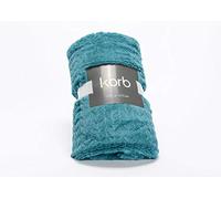 Korb - Plaid Chevron 130x170 Jade