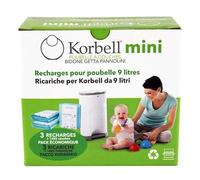 KORBELL Mini Pack de 3 recharges 9L