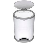 Korbell - Poubelle à couches MINI KRM220DS 9 L Blanche - Pédale, 25 couches, Écologique, Économique