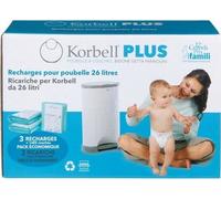 KORBELL Pack de 3 recharges 26L Plus