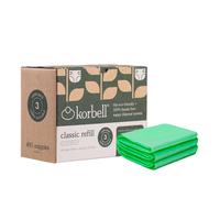 Korbell - Pack de 3 recharges poubelle à couches CLASSIC 16L