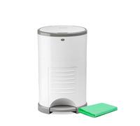 Korbell - Poubelle à couches 16 L mains-libres et écologique + 1 recharge