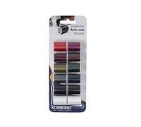 Korbond - Assortiment de Fils de différentes Couleurs foncées 12 x 32 m