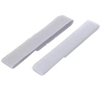Korbond - Bande Auto-agrippante adhésive et à Coudre 2 x 50 cm Blanc