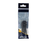 Korbond - Élastique Polyester Noir 12 mm par 2 mètres