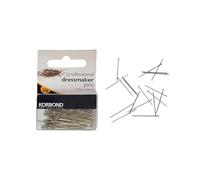 Korbond - Épingles de couturières Professionnelles (25 g), Argent