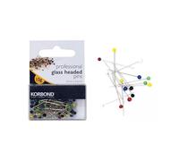 Korbond - Épingles Professionnelles à têtes de Verre (10 g)