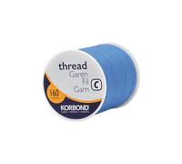 Korbond Fil à coudre - Bleu roi - 160 m - Polyester - Couture à la main et à la machine à coudre