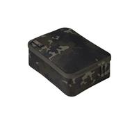 Korda Compac 200 - Pochette de rangement pour articles de pêche Kamo foncé 600D, semi-rigide, résistant à l'eau, double fermeture éclair, organiseur polyvalent pour spods, bas de ligne et appâts à