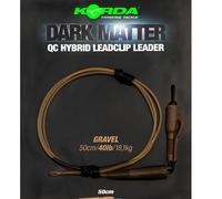 Korda Dark Matter Leader Heli Safe Gravel Helicopter Kit 40lb 1m