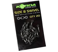 KORDA Émerillons Taille Émerillons 8 Matériel De Pêche Matériel Ks20