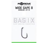 Korda Hooks Basix Wide Gape Barbless 2