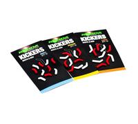 Korda Kickers Medium Green | Améliorateur d'hameçon en Caoutchouc pour la pêche à la Carpe | Facile à Glisser sur Les hameçons | Améliore l'efficacité de l'hameçon
