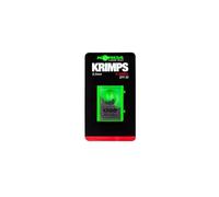 Korda KSK05 X-Small Crimps 0,5 mm - Vert, 50 pièces dans une boîte, outil de sertissage pour matériaux rigides tels que les perches à double tige de 6,8 kg