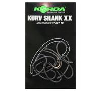 Korda Kurv Shank XX Micro Barbed Carp Hooks r. 1