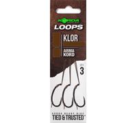 Korda Loops Klor Micro Barbed 30 lb carp leaders r. 6
