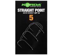 Korda Lot de 10 micro-barbelés à pointe droite (taille 5)