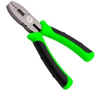 Korda Mini outil de coupe - Taille compacte - Acier inoxydable - Poignées caoutchoutées - Coupe-ligne - Compatible avec toutes les tailles de crevettes - Idéal pour sertir les bas de ligne