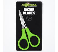Korda Razor Blades Green Braid Fishing Scissors (Ciseaux de pêche pour tresse)