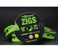 Korda - Ready Zigs - Barbless - 10ft by Korda