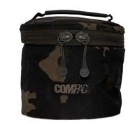Korda - Sac de réchaud Compac | Kamo foncé - Étui de transport durable 600D Dark Kamo résistant à l'eau, couvercle zippé, doublure facile à nettoyer, sac de rangement de protection pour réchaud à