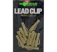 Korda Safe Zone Lead Clips GRAVEL - KORDA