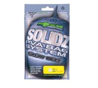 Korda Solidz Sachets à fonte lente PVA M, taille moyenne, film satiné premium, temps de fonte amélioré, idéal pour le bagage à longue portée et en eau profonde, conception d’emballage à résistance