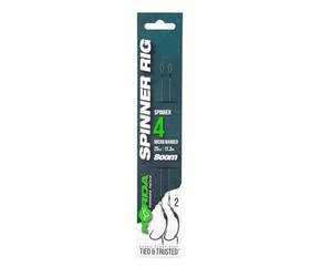 Korda Spinner Rig Spinner, barbelé taille 4, perche de 14 cm, nouveau crochet rotatif, pivotant pré-serti, également en versions Krank et Kurv Hook