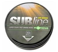 Korda sUBline 20lb brown 0,43 mm bobine de 1000 m