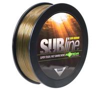 Korda Subline Ultra Résistant Sinking Mono 10Lb, 12Lb, 15Lb, 20Lb, Vert, Marron